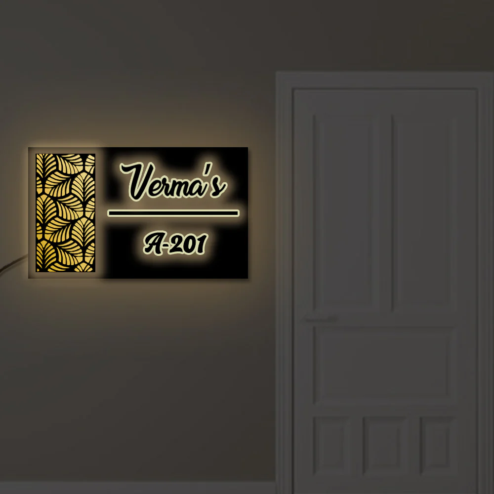 Unique LED Name Plates For Home - Image 2