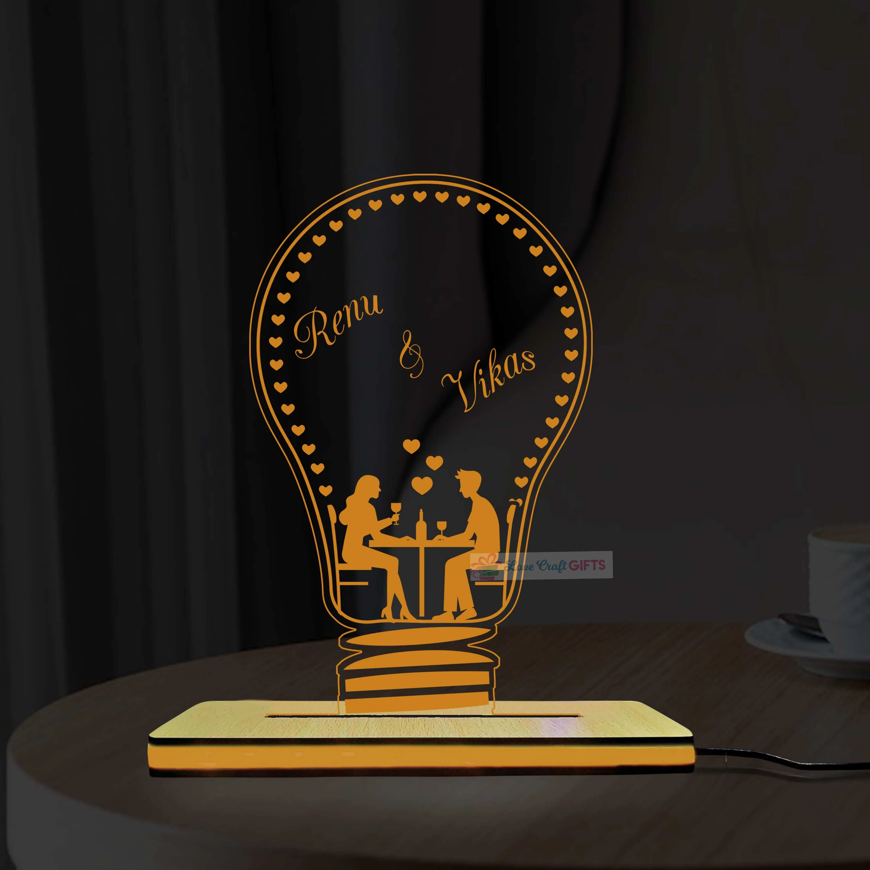 Valentine Special Couple LED Lamp - Image 2