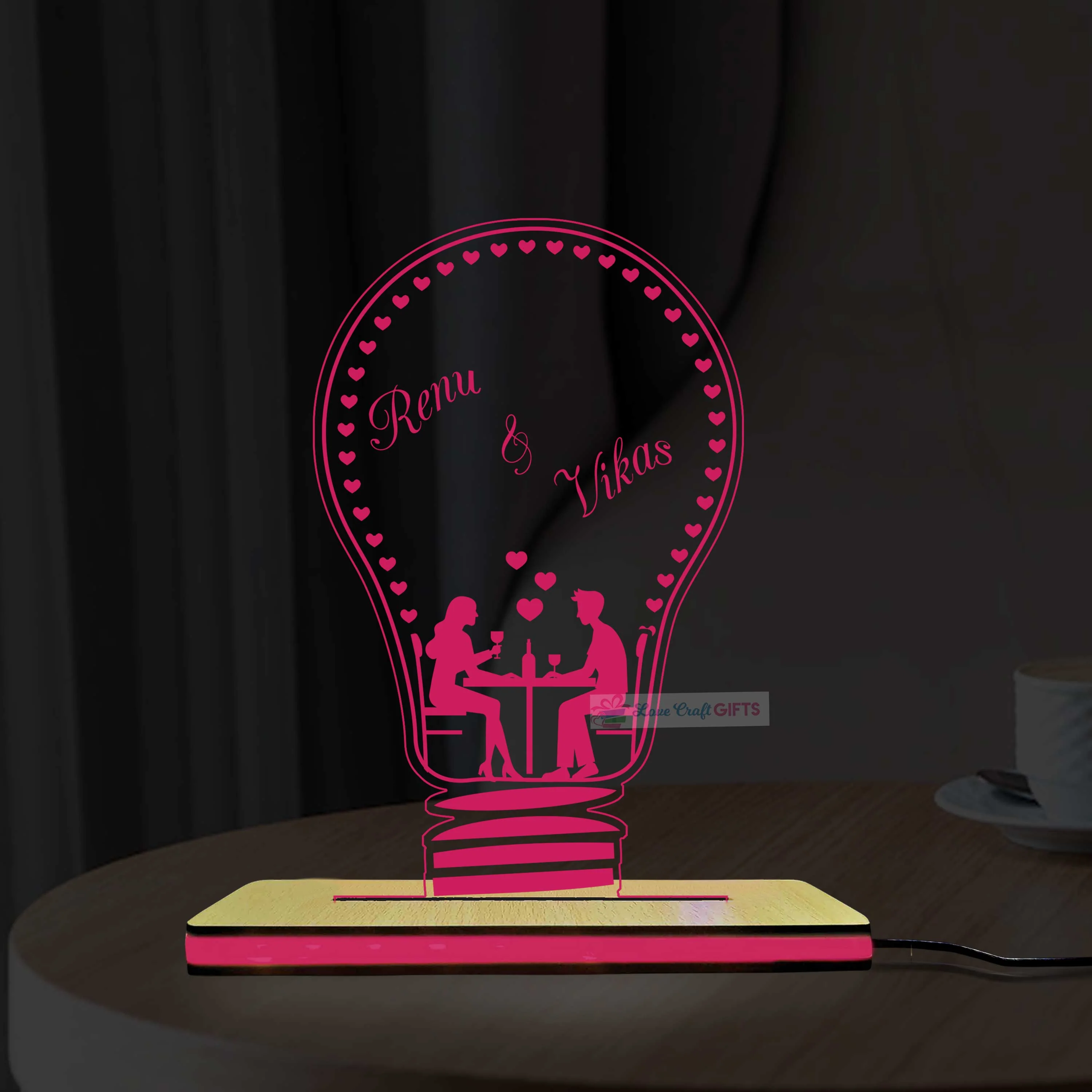 Valentine Special Couple LED Lamp - Image 4