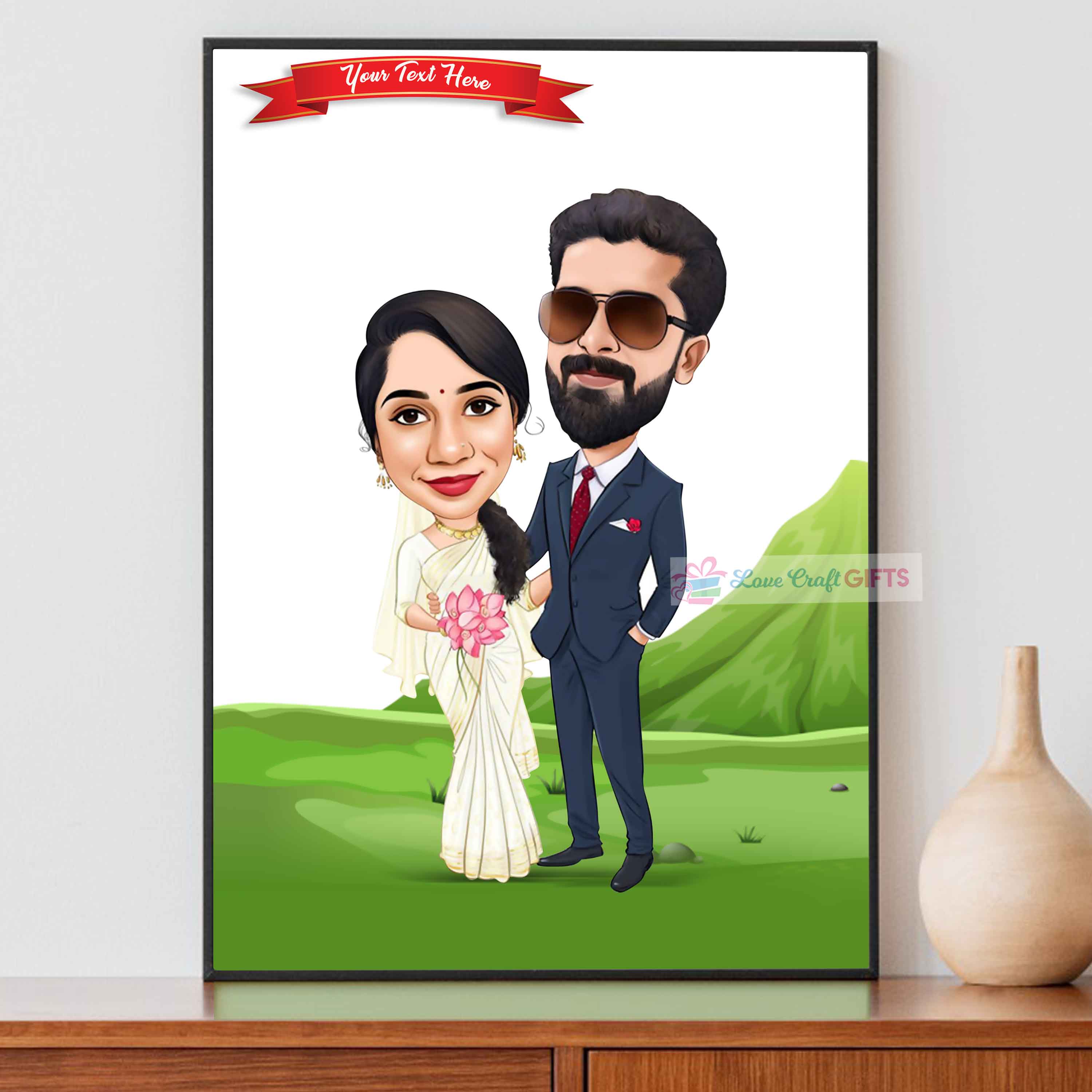 VALENTINE SPECIAL COMBO WITH CARICATURE FRAME - Image 2