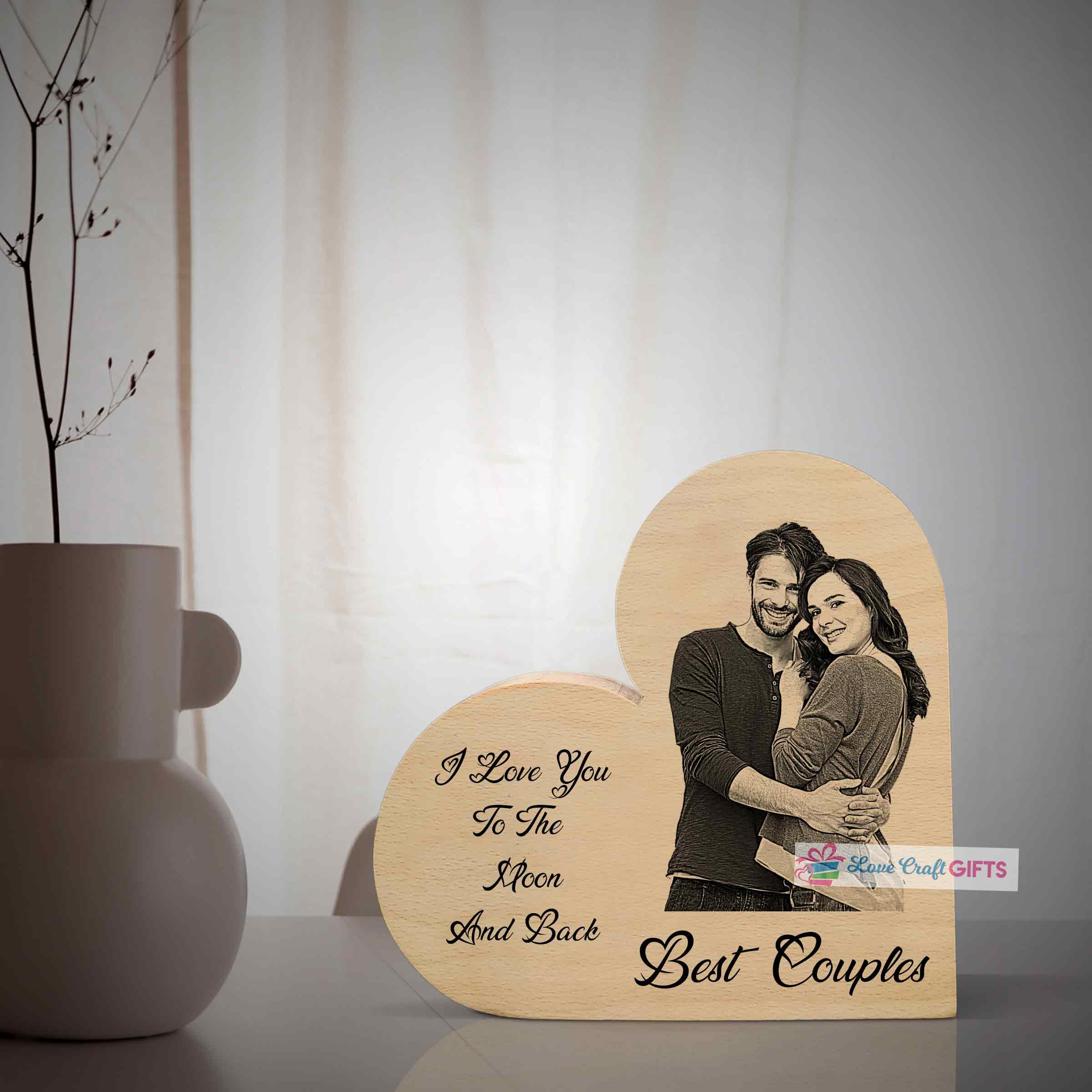VALENTINE SPECIAL COMBO WITH HEART FRAME - Image 2