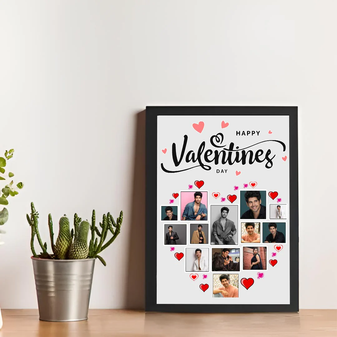Valentine Special -Personalized Multi Photo Frame For Loved One-8x12" - Image 6