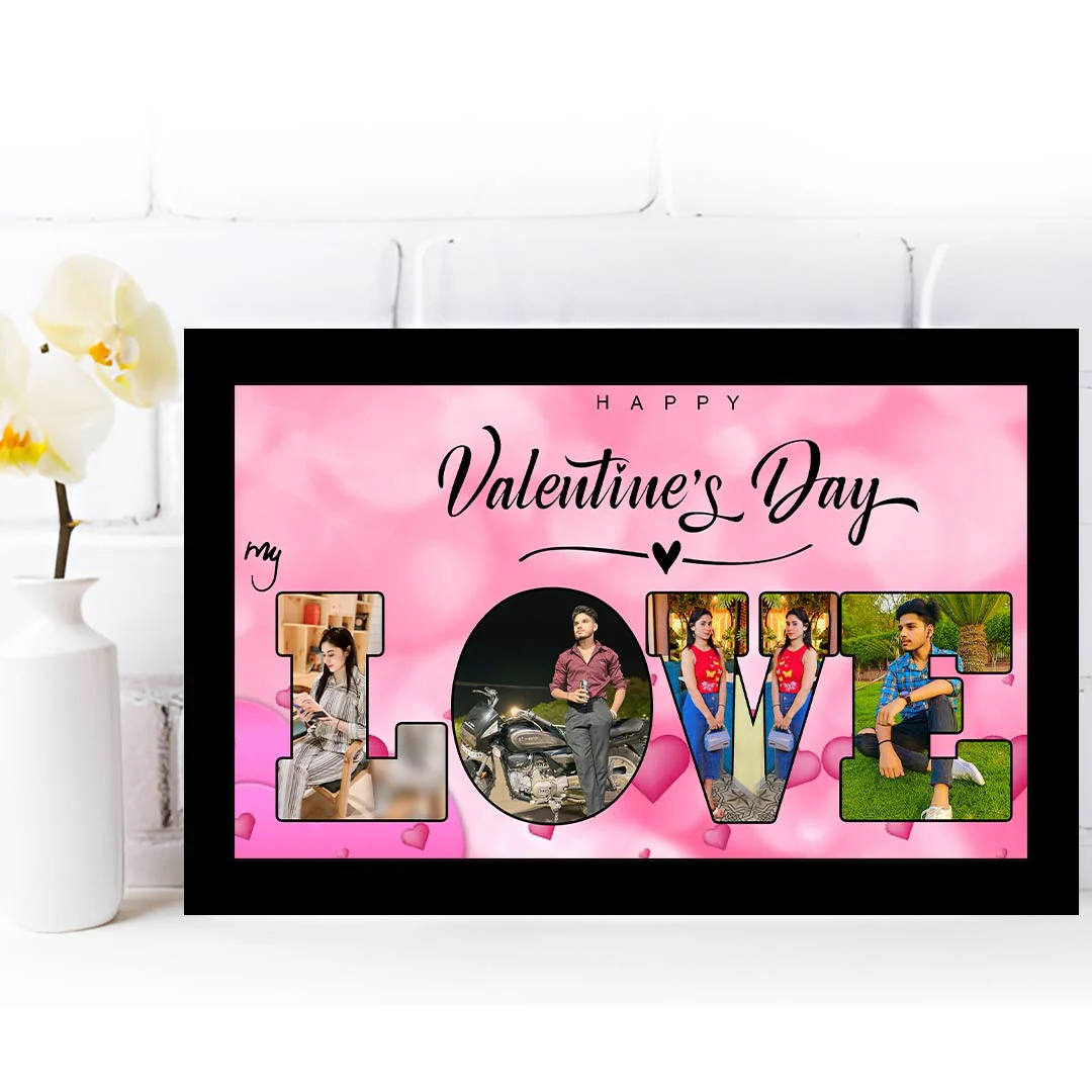 Valentine Special Personalized Love Photo Frame-6x8" - Image 3