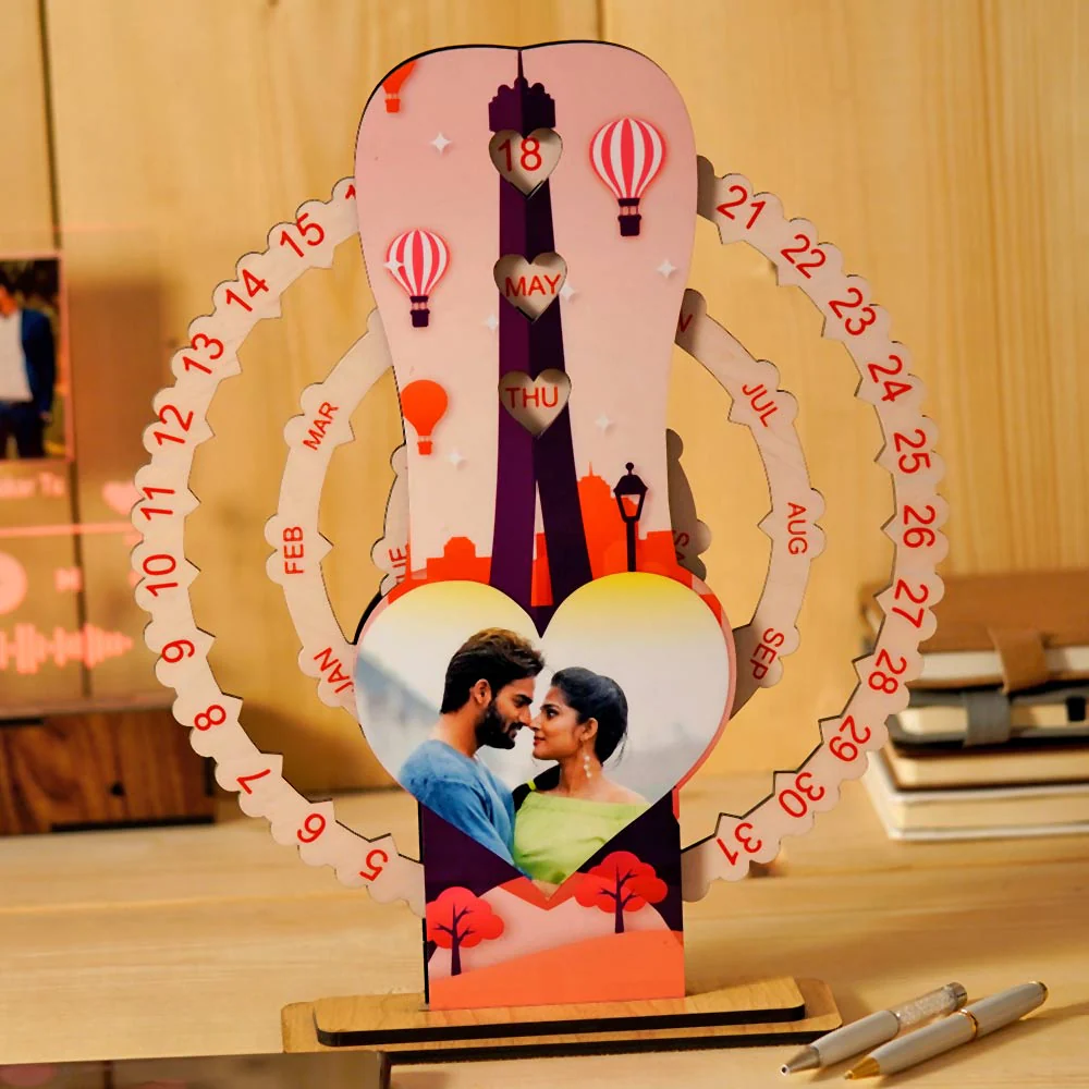 VALENTINE SPECIAL WOODEN CALENDER - Image 3