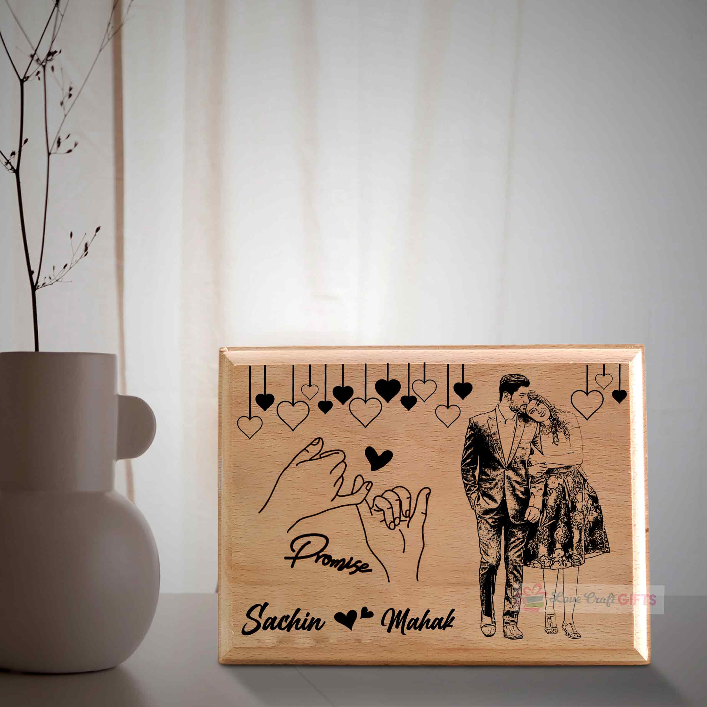 Wooden Engraving Frame - Image 12