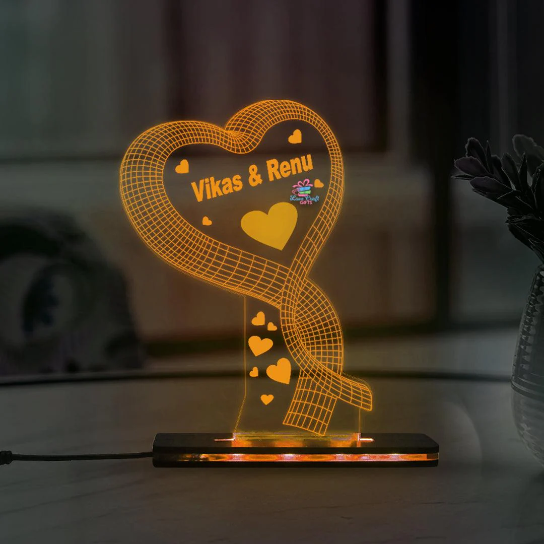Customized 3D Acrylic Illusion Lamp - Image 3