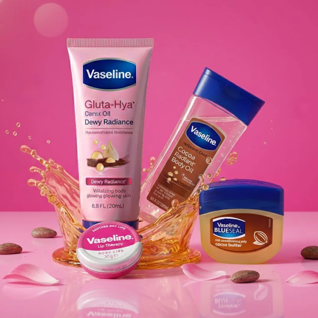 Vaseline Glow Boost Care Combo