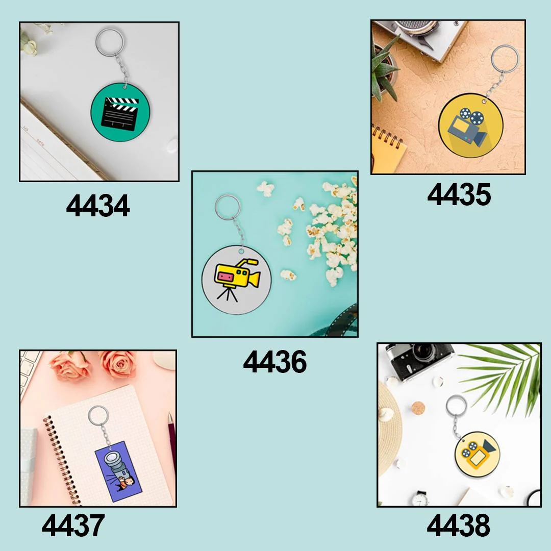 Videographer / Video Camera Keychain - Image 6