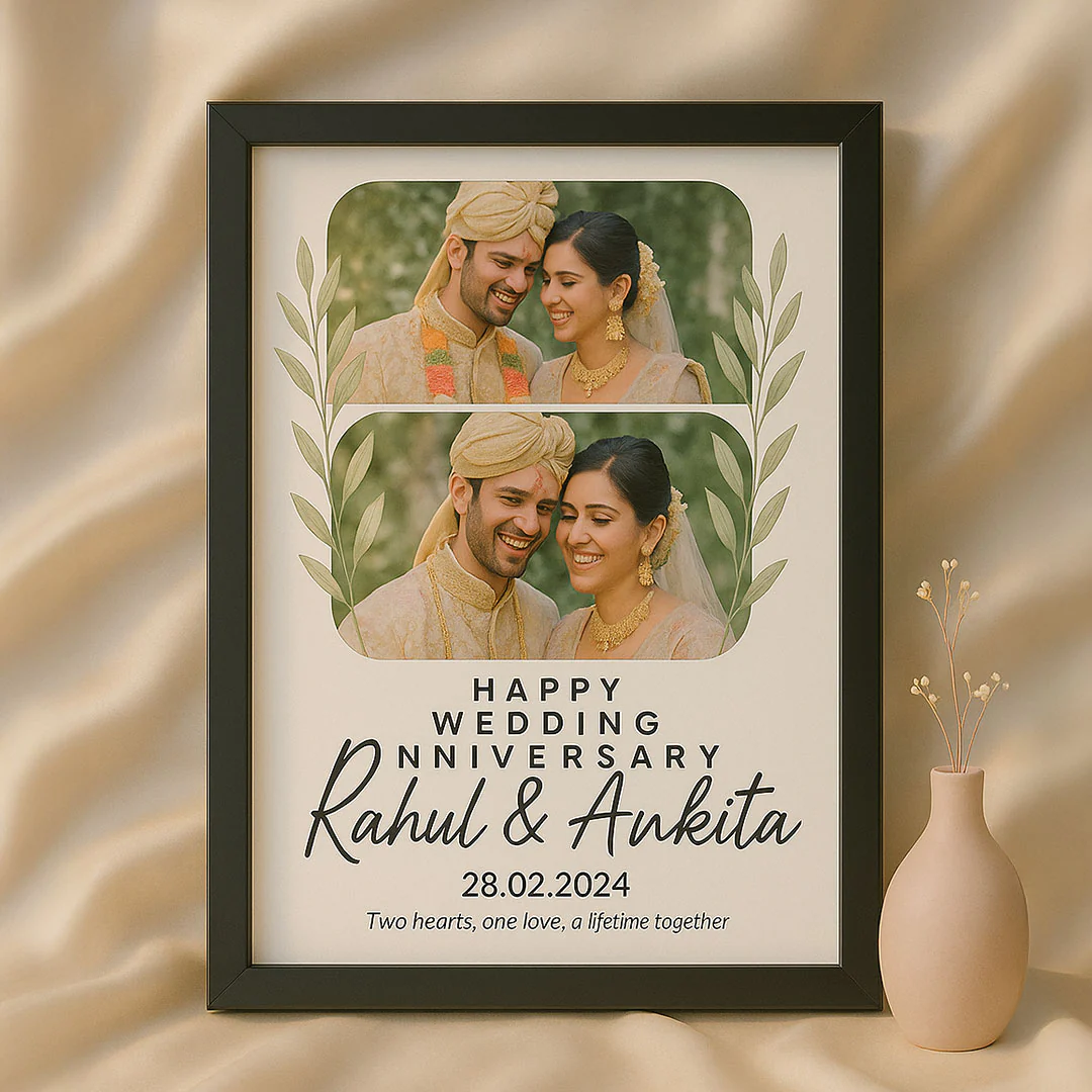 Wedding Anniversary Photo Frame