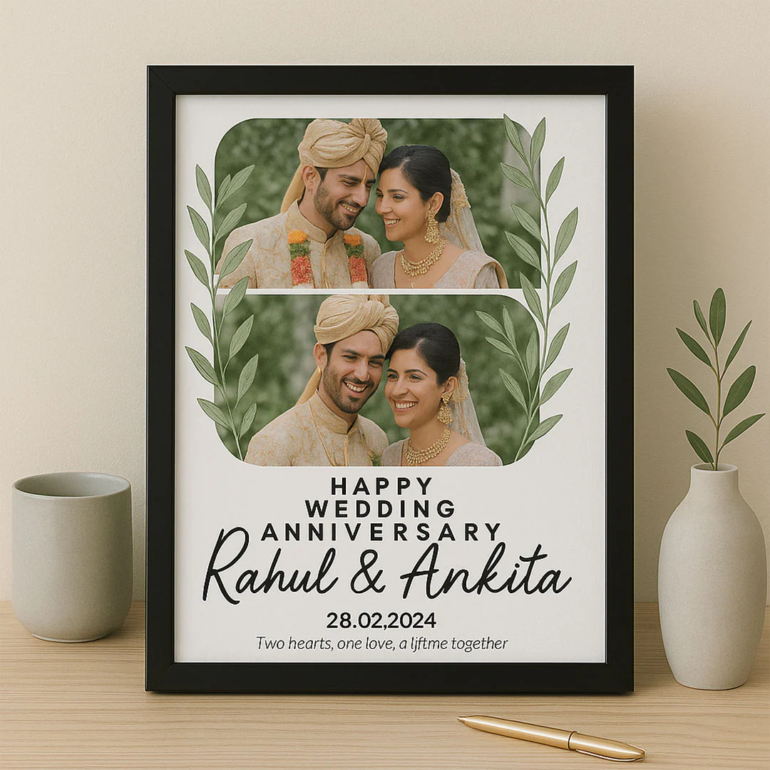 Wedding Anniversary Photo Frame - Image 2