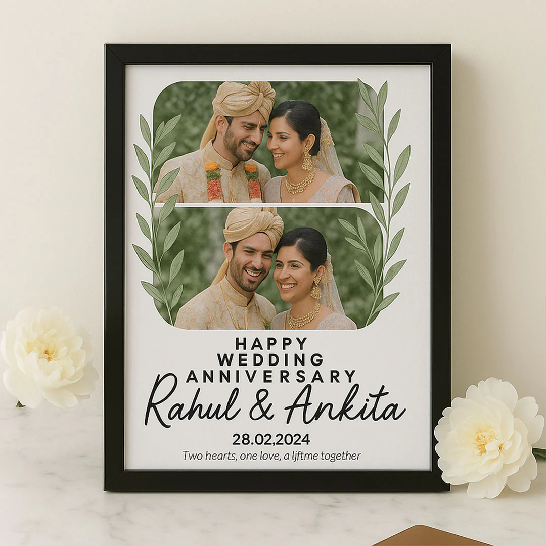 Wedding Anniversary Photo Frame - Image 3