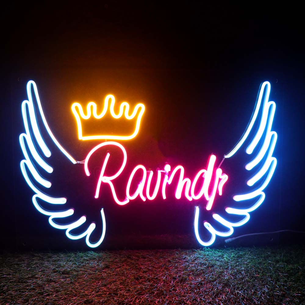 WINGS SPECIAL NAME NEON LIGHT FRAMES - Image 3