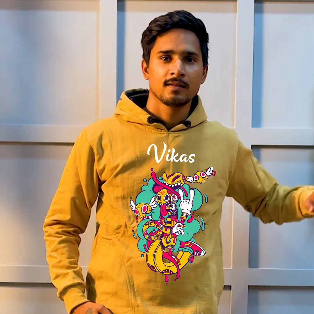 Winter Wear-Unique Hoodies For Men & Women With Name and Print - Image 3