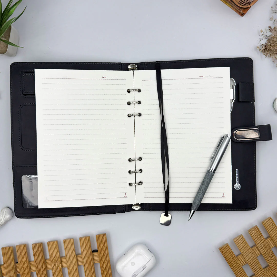 Wireless Charging Power Bank Notebook – 10,000 mAh | Premium Office Accessory - Image 6
