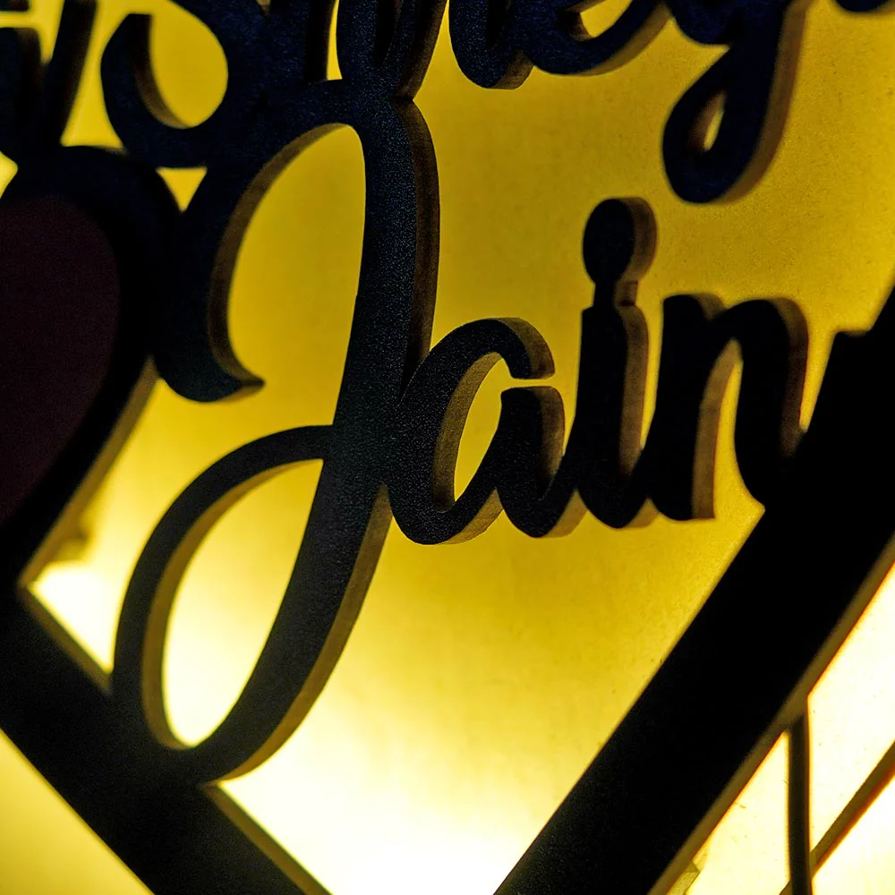 Wooden Name Light Hanger - Image 4