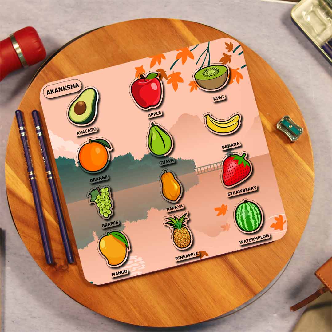 Wooden Puzzle Set Boards for Kids Education- 8x8 - Image 7